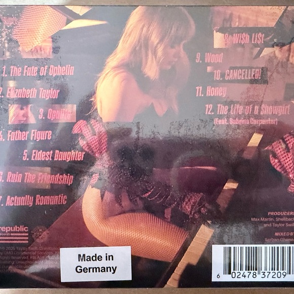 The Life of a Showgirl CD, still sealed!  Brand New! - Picture 3 of 4